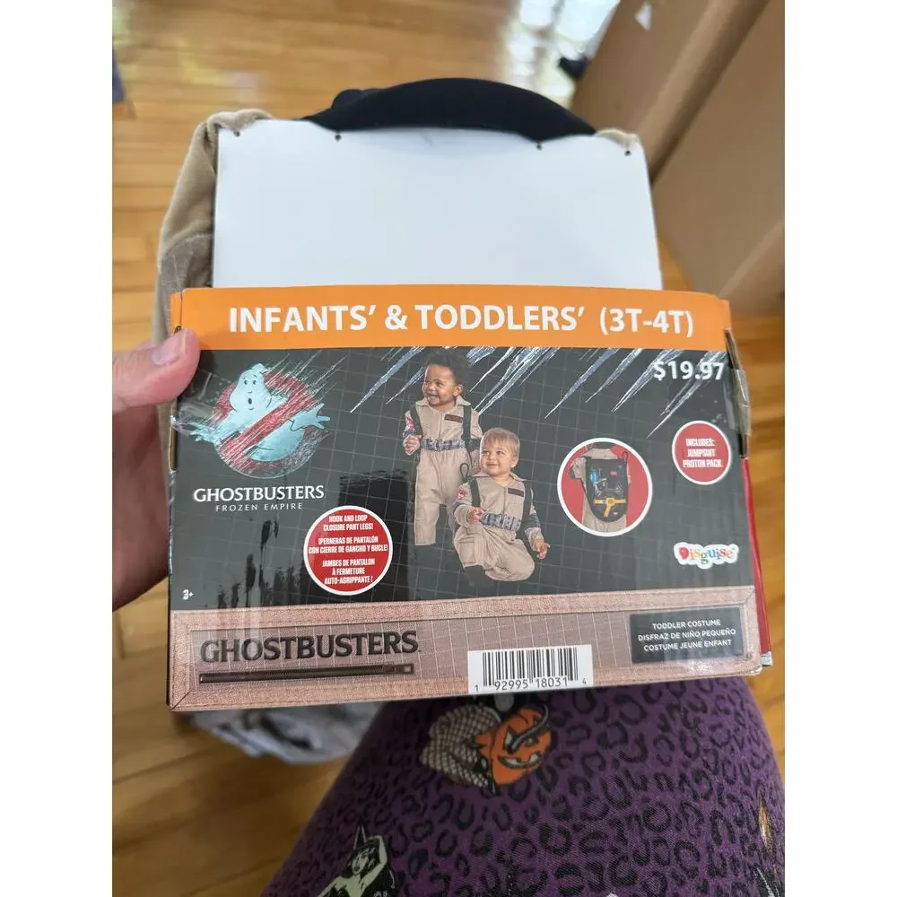 New Ghostbusters Frozen Empire‎ toddler costume